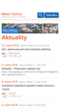 Mobile Screenshot of policie.tachov-mesto.cz